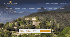 Desktop Screenshot of hotelelcastell.com